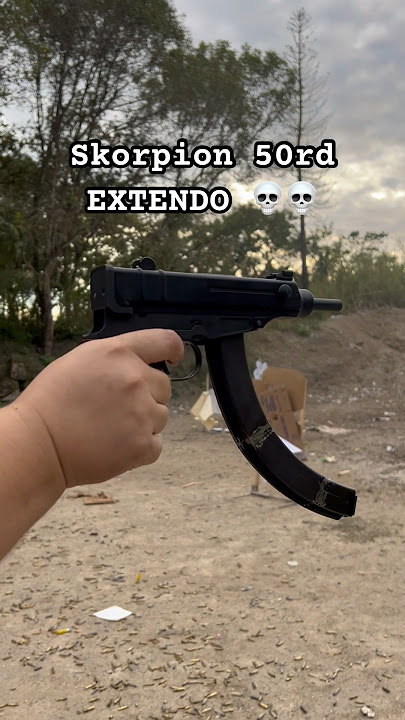 Skorpion 50rd extended magazine Vz61 32acp. Made by @miamimagz on Instagram