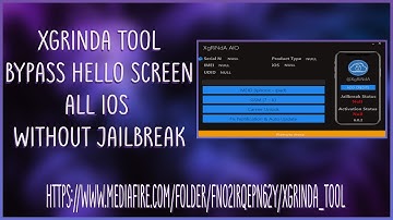 [Windows] XgRiNdA Tool Bypass Hello Screen All IOS Without Jailbreak With SN Change On Windows