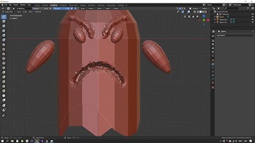 Speed Modeling GHOST Character - Blender 2.8 - Low Poly