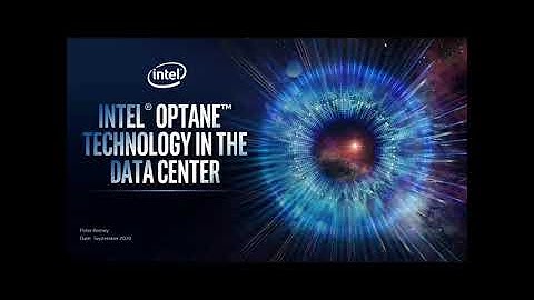 Intel Optane Persistent memory Webinar (2020-09-18)
