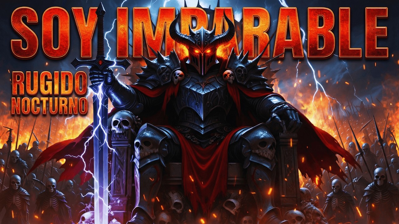 🐺 La canción que despertará tu espíritu guerrero | ¡SOY IMPARABLE! (Letra) - Rugido Nocturno
