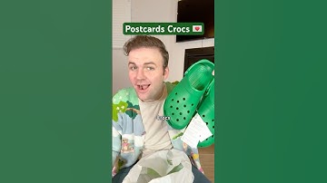 making a pair of Crocs for my song Postcards 💌✨