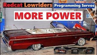 Redcat Lowriders Programming Servos for MORE POWER