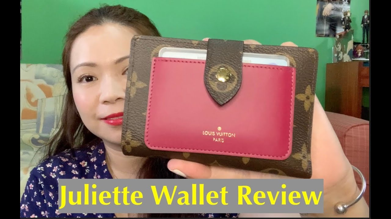 【LOUIS VUITTON】 コンパクト2つ折り♪ジュリエットウォレット Juliette Wallet Review | Louis Vuitton | Most Used Wallet