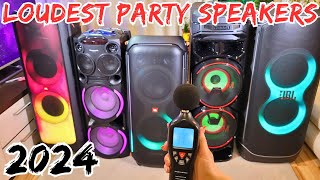 Loudest Party Speakers in 2024 - JBL VS Panasonic VS LG