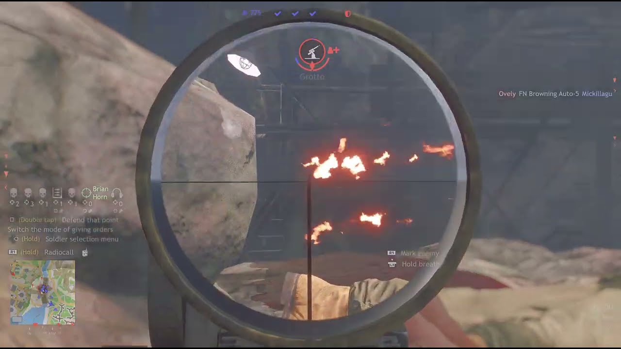 Enlisted(PS5)Pacific War(Allies BR3):Munda Trail:Biblo Hill(Invasion)Attack/No Commentary2512102220