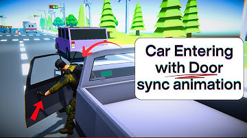 Unity Car Enter System with Door Animation Sync | Full Setup Tutorial