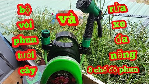 🔴 Cực kỳ tiện lợi khi sữ dụng vòi phun đa năng |Máy Xây Dựng Hồng Nhiên