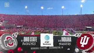 #4 Ohio State at #5 Indiana Week 7 2026 | Full Game 720p60fps