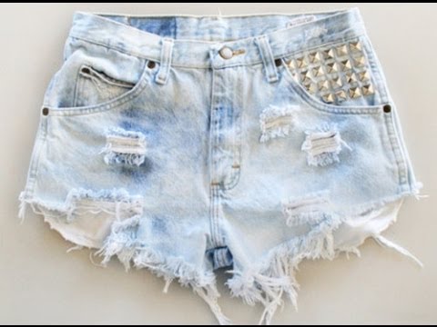 short jeans customizado