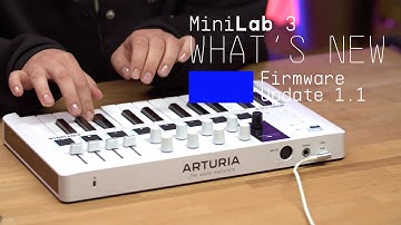 MiniLab 3 - Firmware Update V1.1 | ARTURIA
