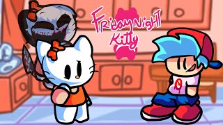 Friday Night Kitty: VS Hello Kitty Full Week Horror Mod Creepypasta FNF MOD Hell On Kitty