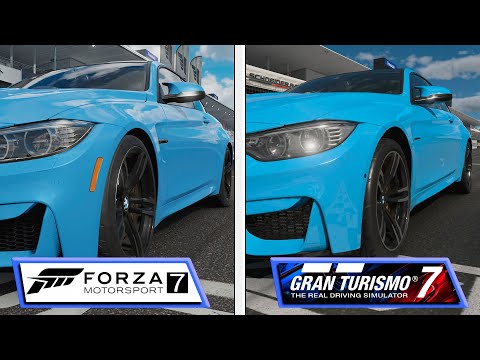 Gran Turismo 7 VS Forza Motorsport 7 | PS5 vs PC Ultra | Graphics Comparison