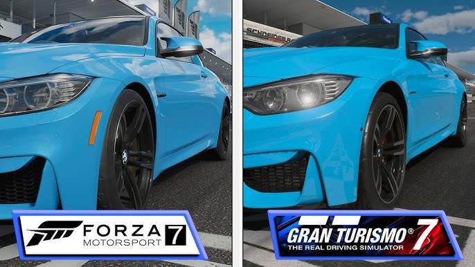 Forza Motorsport on Xbox Series X compared to Gran Turismo 7 on Playstation  5 - Aroged