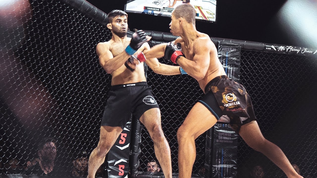 Thurman Hargrove vs Ashwath Rao | Cage Titans FC AM Bantamweight ...