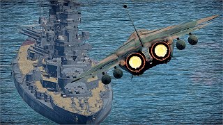 【WarThunder】F-111A アードヴァーク  vs 各国戦艦