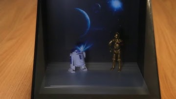 HOLOBOX Slim - R2D2 hologram