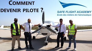 COMMENT DEVENIR PILOTE ? Visite à l'école "Safe Flight Academy"