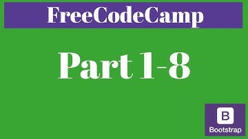 Responsive Design Bootstrap | FreeCodeCamp | Part 1 - 8