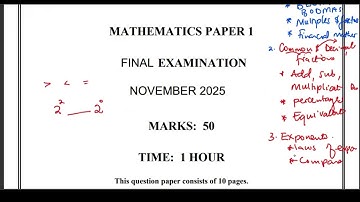 2025 गणित पेपर 1 ग्रेड 7 मेमो थंडरएडुक गणित पेपर 1 का उत्तर प्राप्त करें। नवंबर परीक्षाएँ