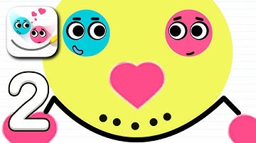 Casual Puzzle Game - Love Balls - Gameplay Walkthrough Part 2 Level 51-100 (iOS , Android )