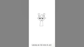 🎶 Simon from Incredibox Sprunki Pyramixed 👀 Tutorial 🎵💖 #shorts #drawing #RavlykArt