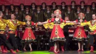 Русская плясовая, Ансамбль Александрова. Russian folk dances