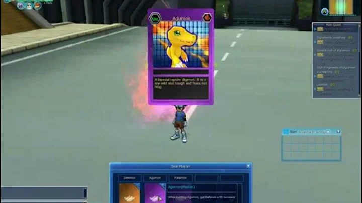 Digimon Masters Online : Unlocking Agumon Seal
