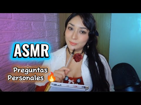 ASMR RP Psicologa / Preguntas PERSONALES que nadie se atreve a responder… 🔥😏" ultra soft spoken