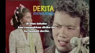 Derita -  Rhoma Irama (Original Music Lyric Video) Ost Berkelana