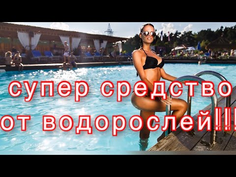 Супер эффективное средство от водорослей в бассейне