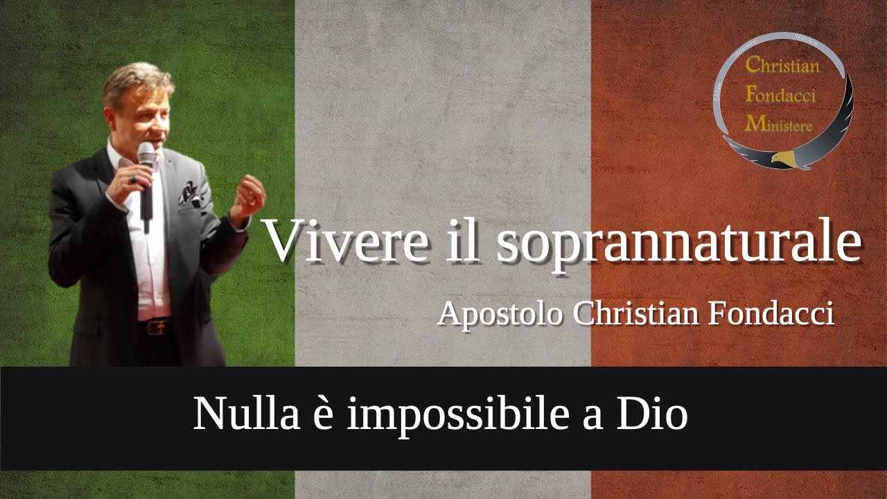 nulla è impossibile a dio