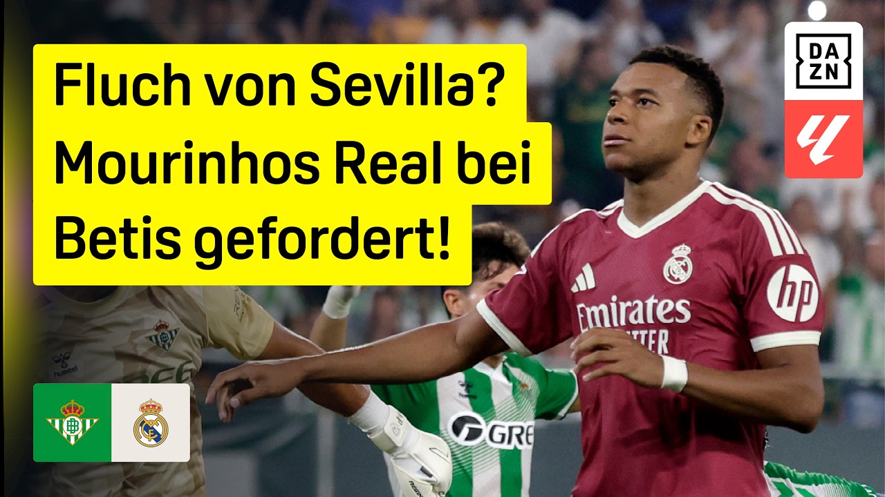 Mbappe lässt Chancen liegen: Real Betis - Real Madrid | 4. Spieltag | LaLiga | DAZN Highlights