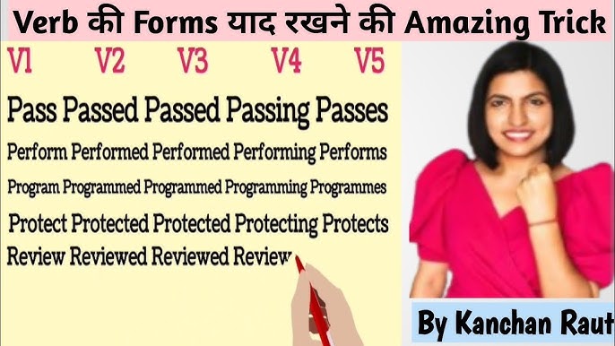Review Past And Past Participle Form V1 V2 V3 V4 V5 Form of Review