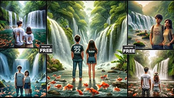 Trending couple 3d ai photo editing💔 | new ai photo generator | trending ai photo generator | ai