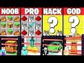 Minecraft Battle: SUPER SECURE CRAFTING CHALLENGE - NOOB vs PRO vs HACKER vs GOD ~ Funny Animation