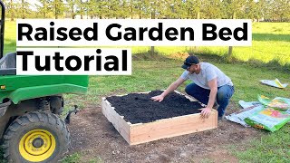 HOW TO build cheap raised GARDEN BEDS | Easy DIY tutorial + simple design for beginners by Joyfully Growing Blog 26,164 views 4 years ago 4 minutes, 50 seconds