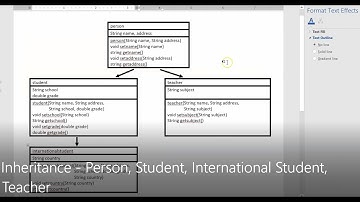 JAVA - Lesson #125 - APCSA - Inheritance Person, Student, International Student, Teacher