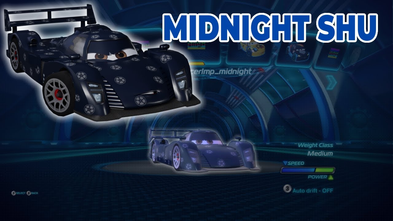 Shu Class Mod Midnight Shu - Cars 2 The Movie The Video Game Mod - YouTube