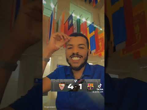 إشبيلية يهزم برشلونة في الدوري الاسباني بفضيحة كبيرة برشلونة اشبيليا ريال مدريد لاليغا