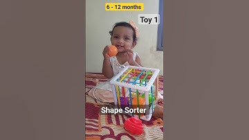 👶Montessori Toys For 6 - 12 months Baby #shorts #baby #montessori #toys
