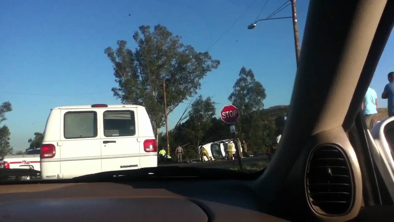 Highway 74 perris accident YouTube