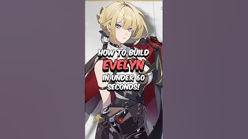 BEST EVELYN BUILD - How to Build Evelyn in 60 Seconds #zzz #zenlesszonezero #hoyoverse