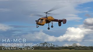 4Kᵁᴴᴰ HA-MCB, Kamov Ka-26 - Börgönd Airshow 2022