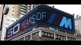 Bmw Canada 50 Years Of M - Forced Perspective Billboard