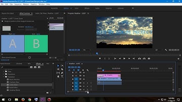 how to make a Titles and Essential Graphics Tutorial in Adobe Premiere Pro CC 2017