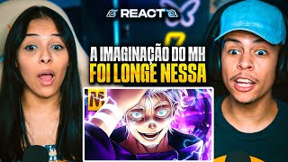 MHRAP - Tipo Satoru Gojo 😈 RECEPTACULO DO XAMÃ: SUKUNA MODE | [Casal Jounin React] 🔥