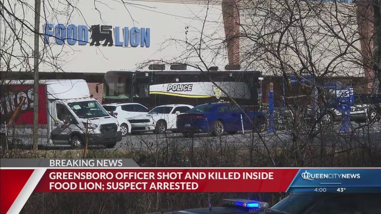 Greensboro police officer killed in shooting at Food Lion; suspect ...