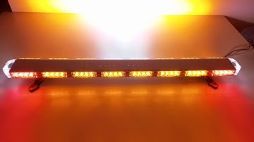 Ultra Thin 47 Inch Emergency Light Bar With Two Alley Lights Brake Turn Signal