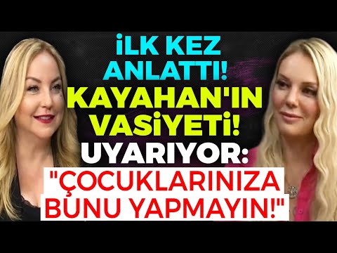 İLK KEZ ANLATTI!